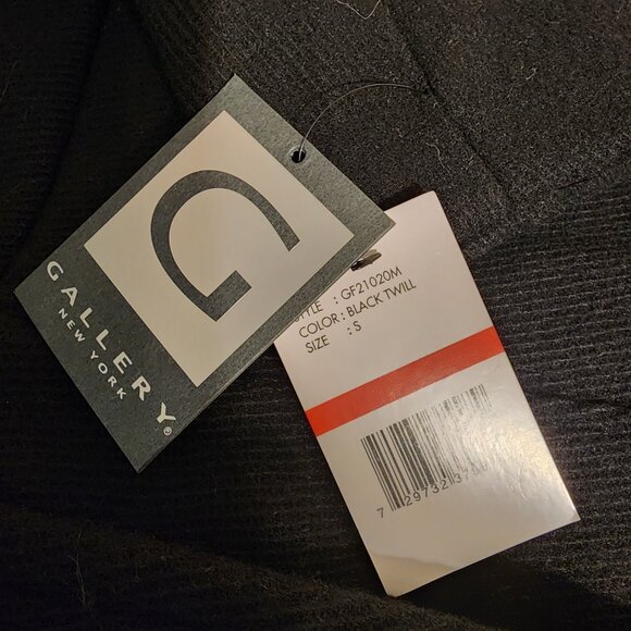 Gallery Wool-Blend Walker Coat NWT Black Small - Picture 9 of 16